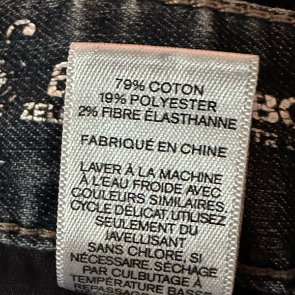 Express Blue Boot Cut Jeans Classic Indigo - Picture 4 of 7